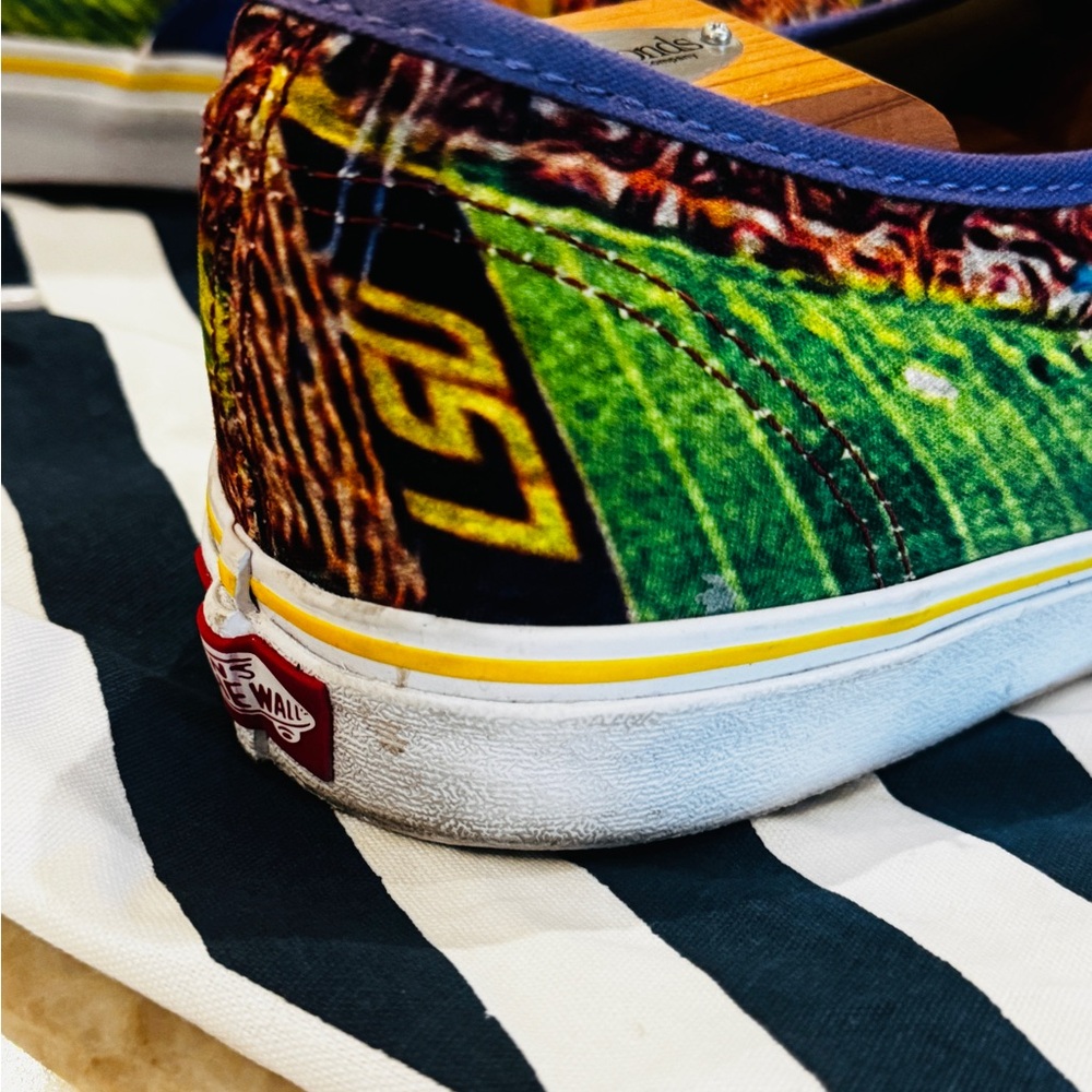 Ultra RARE - LSU Tigers - Custom VANS Authentic Shoes - New - Mens -Size 13